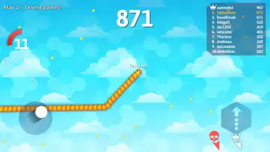 Screenshot von Snake.io 12