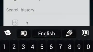 Screenshot von Black Style Keyboard 3