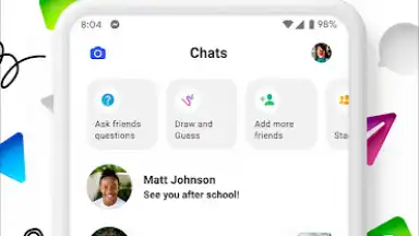 Screenshot von Facebook Messenger Kids 9