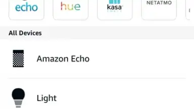 Screenshot von Amazon Alexa 10