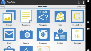 Screenshot von StarPrint 23