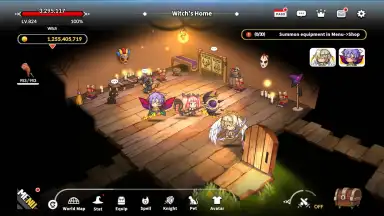 Screenshot von The Witch's Knight 1