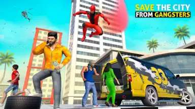 Screenshot von Rope Hero: Speed Hero Games 2