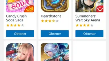 Screenshot von Amazon AppStore 10