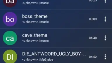 Screenshot von MP3 Music Player 6