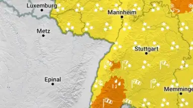 Screenshot von WarnWetter 13