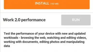 Screenshot von PCMark 8