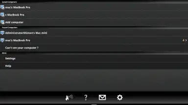 Screenshot von VLC Remote Free 5