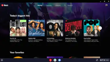 Screenshot von YouTube Music for Chromebook 4