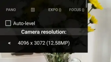Screenshot von Open Camera 14