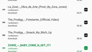 Screenshot von Musicolet 1