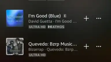 Screenshot von Amazon Music 13