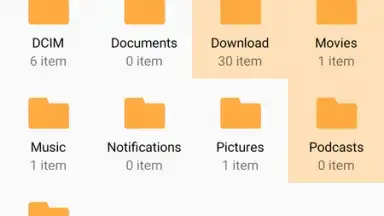Screenshot von FM File Manager 5