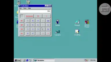 Screenshot von Win 98 Simulator 12