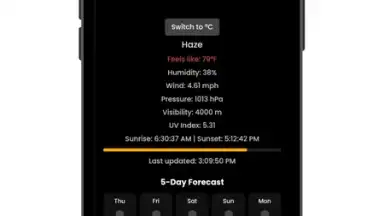 Screenshot von ForecastPro 2