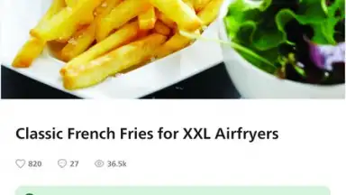 Screenshot von Kitchen+ Airfryer recipes 9