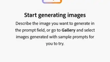 Screenshot von Adobe Firefly 7