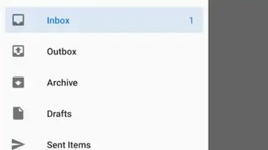 Screenshot von K-9 Mail 1