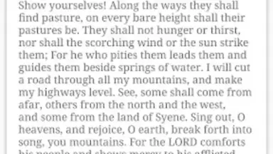Screenshot von Daily Readings 7