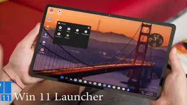 Screenshot von Win 11 Launcher 7