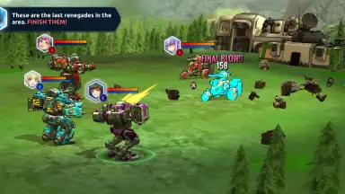 Screenshot von Epic Mecha Girls 4