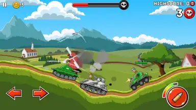 Screenshot von Hills of Steel 10