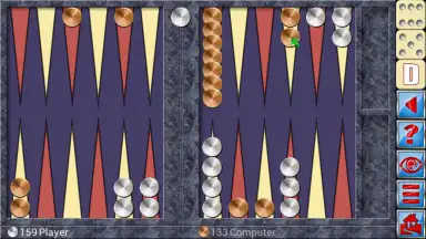 Screenshot von Нарды V+ 11