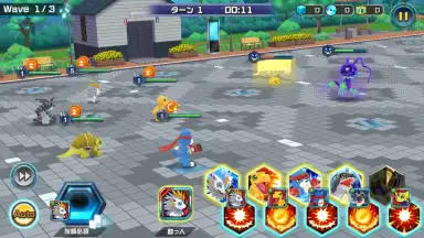 Screenshot von Digimon Realize 7