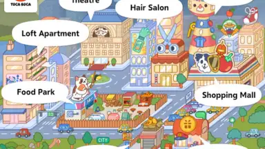 Screenshot von Toca Life: City 3
