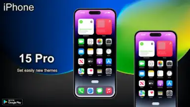 Screenshot von iOS Launcher: iPhone 15 Pro 4