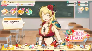 Screenshot von Moe! Ninja Girls RPG 2