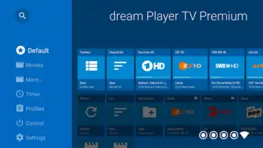 Screenshot von dream Player IPTV for Android TV 7