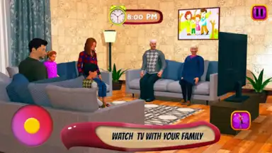 Screenshot von Virtual Mother Life Simulator - Baby Care Games 3D 6