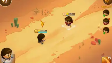 Screenshot von Little Bandits 2