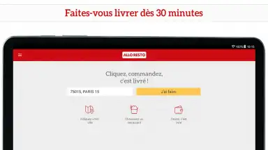 Screenshot von ALLO RESTO 4