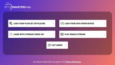 Screenshot von IPTV Smarters Pro 2