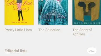 Screenshot von Bookmate 3