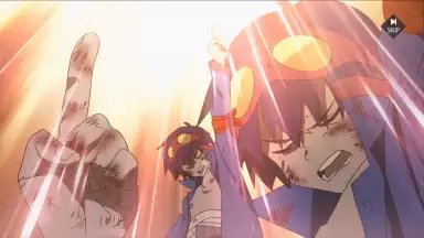 Screenshot von Tengen Toppa Gurren Lagann 7