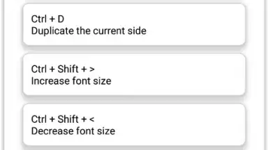Screenshot von Computers Shortcut Keys 4