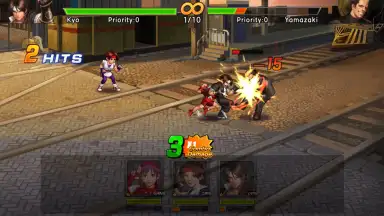 Screenshot von The King of Fighters 98 UM OL 3