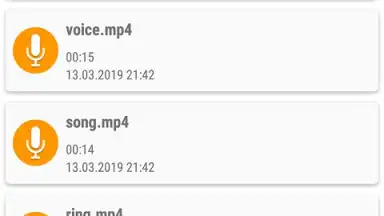 Screenshot von Sound Recorder 3