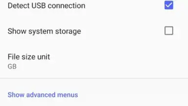 Screenshot von Cx File Explorer 2