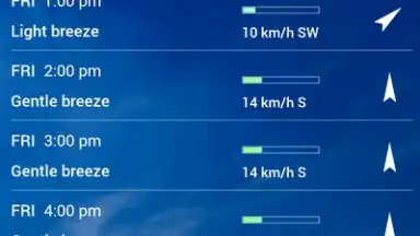 Screenshot von Transparent Clock Weather Cisco 3