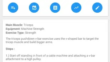 Screenshot von JEFIT 8