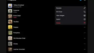 Screenshot von RealityScan - 3D Scanning App 9