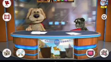 Screenshot von Talking Tom and Ben News Free 4