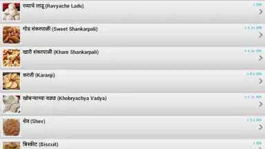 Screenshot von Diwali Faral Recipes (Marathi) 9