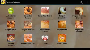 Screenshot von Recettes de Beignets 1