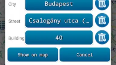 Screenshot von Карта Будапешт офлайн 6