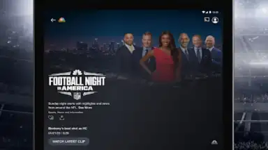 Screenshot von NBC Sports 1